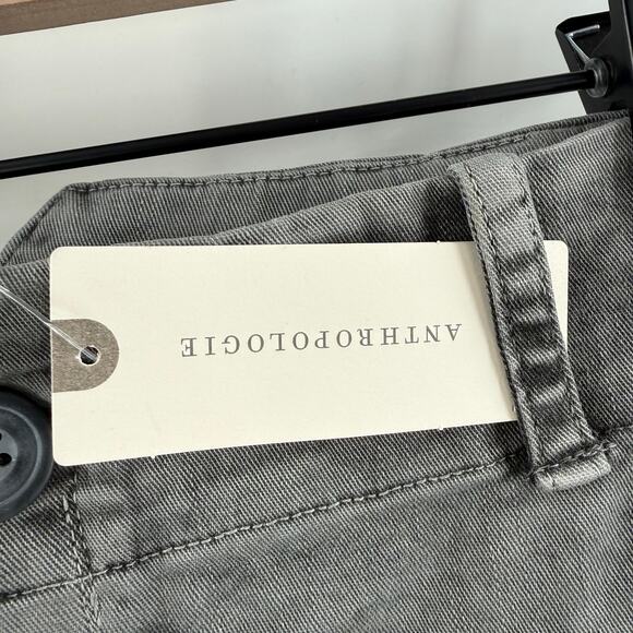 Amadi Jeans Women’s Size Small Anthropologie NWT High Rise Carbon Wash Gray - Picture 6 of 16